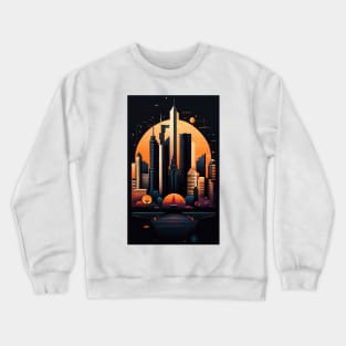 Skyscraper Symphony Crewneck Sweatshirt